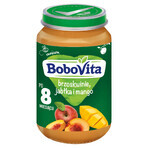 BoboVita Postre, melocotón, manzana, mango, después de 8 meses, 190 g