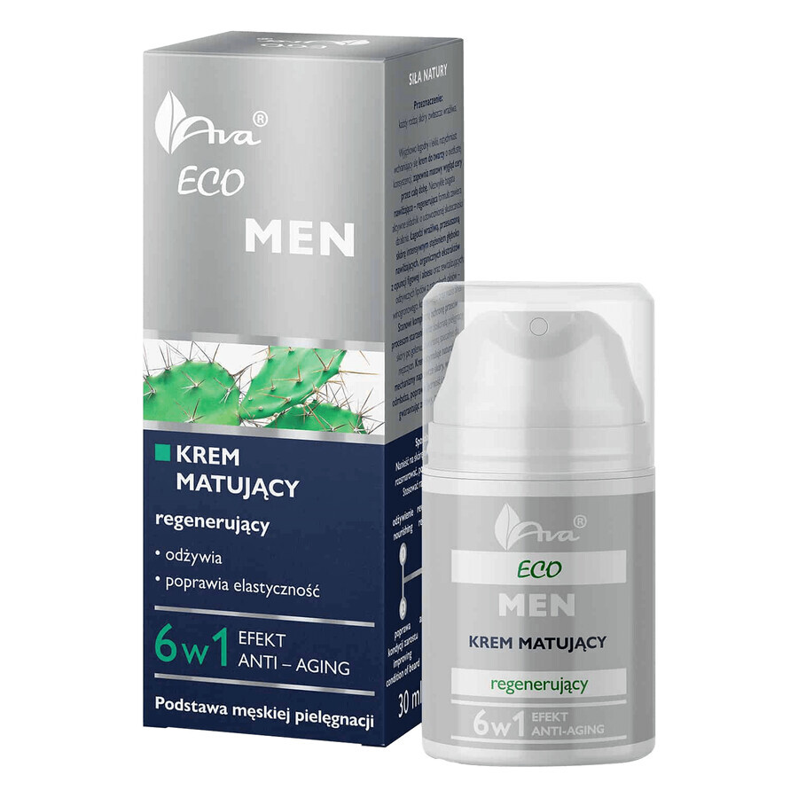 AVA Eco Men, crème régénérante et matifiante, 50 ml