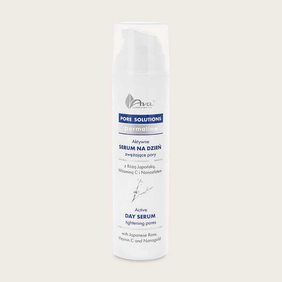 AVA Pore Solutions, siero attivo diurno per il restringimento dei pori, 50 ml