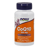 Now Foods, CoQ10, Coenzyme Q10 100 mg + aubépine, 90 gélules