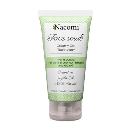 Nacomi, anti-acne facial scrub, natural, 85 ml