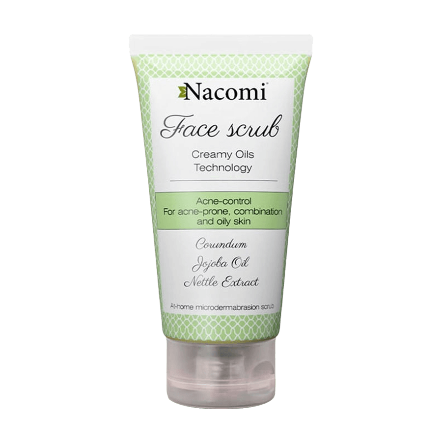 Nacomi, anti-acne facial scrub, natural, 85 ml