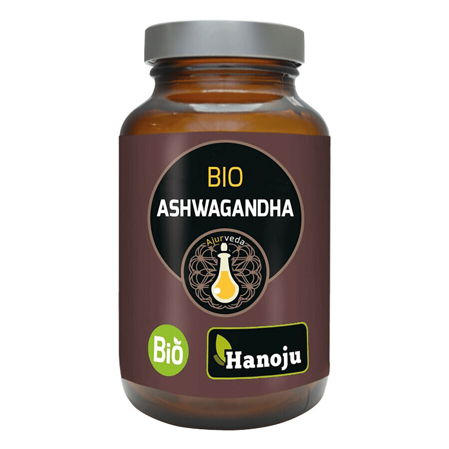 Hanoju, Ashwagandha BIO 500 mg, Ayurveda, 240 tablets