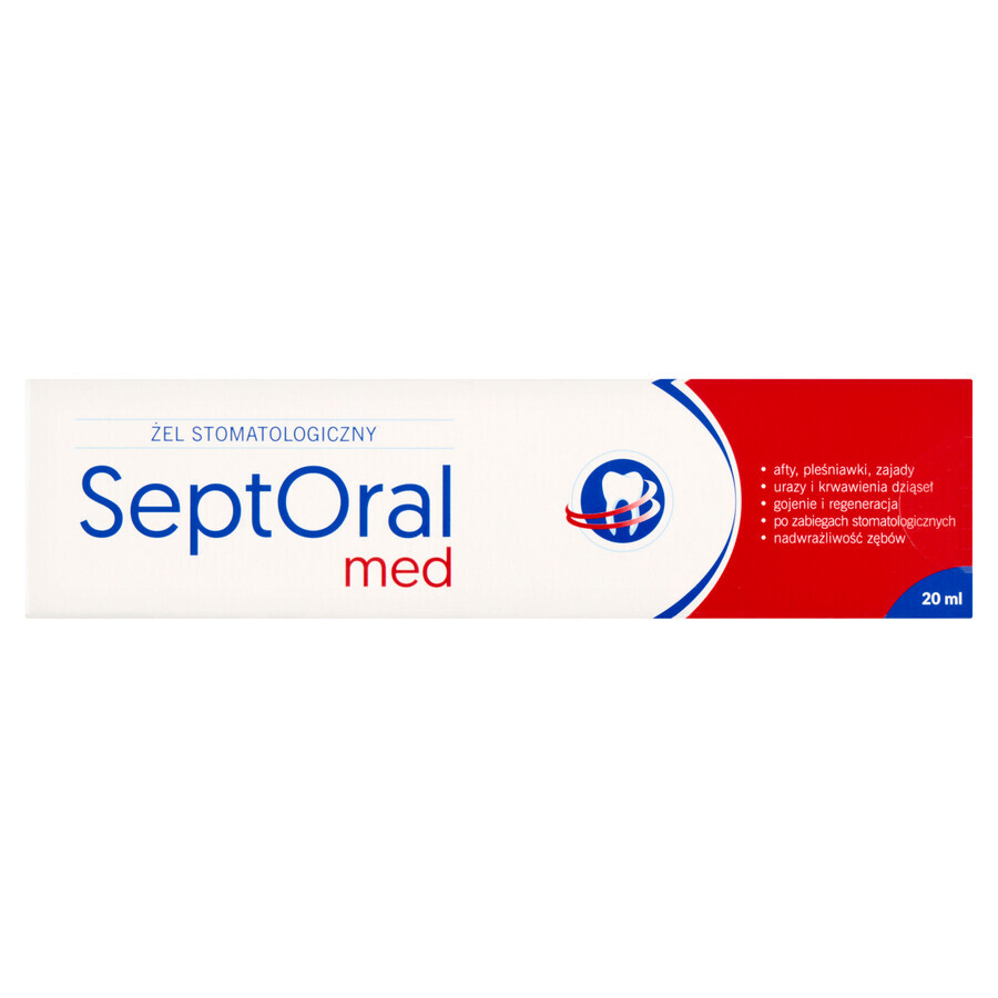 SeptOral Med, gel dentaire, 20 ml