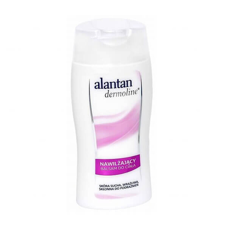 Alantan Dermoline, lait hydratant pour le corps, peaux sèches, sensibles et irritables, 190 ml