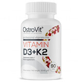 OstroVit Vitamina D3 + K2, 90 comprimidos