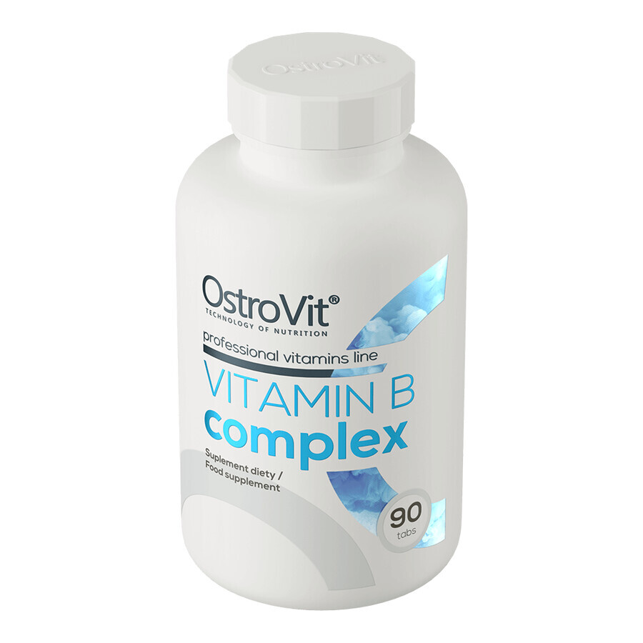 OstroVit Vitamin B Complex, 90 comprimés