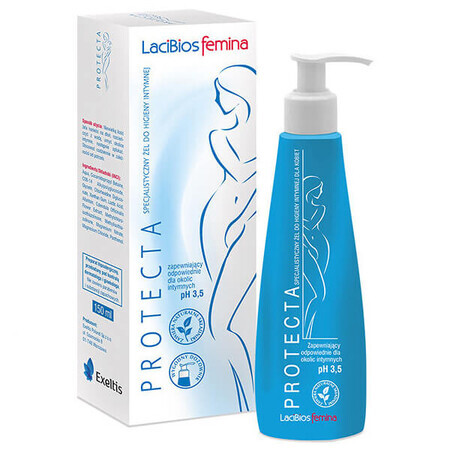 Lacibios Femina Protecta, gel spécialisé pour l'hygiène intime, 150 ml