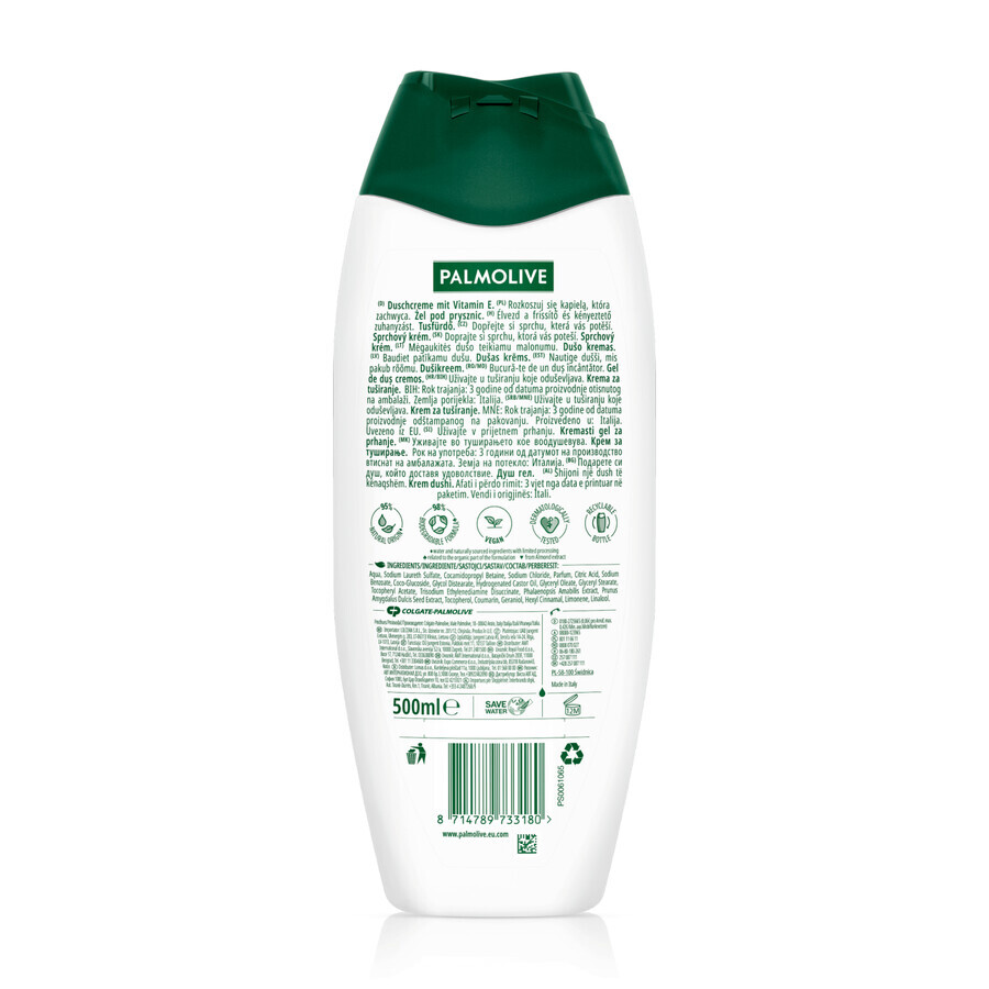 Palmolive Naturals, gel douche crémeux, orchidée et lait, 500 ml