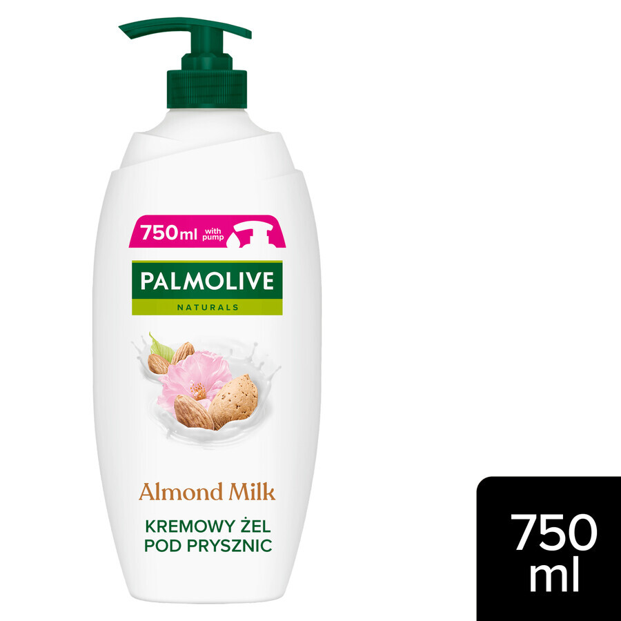 Palmolive Naturals, gel douche crémeux, amande et lait, 750 ml