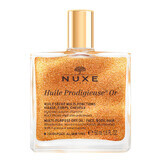 Nuxe Huile Prodigieuse Or, dry oil with gold particles for body, face and hair, 50 ml