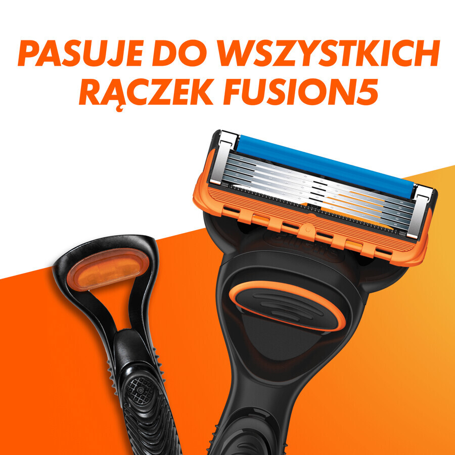 Gillette Fusion 5 Power, cartouches de rechange, 4 pièces