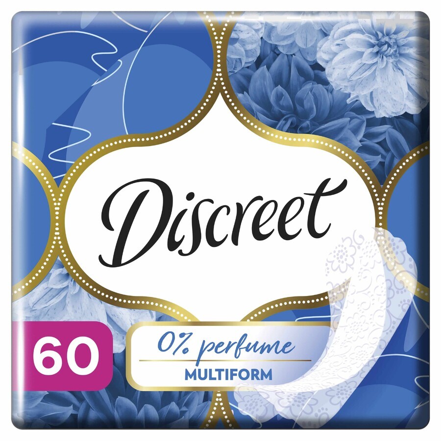 Serviettes hygiéniques discrètes, Air, sans parfum, 60 pièces