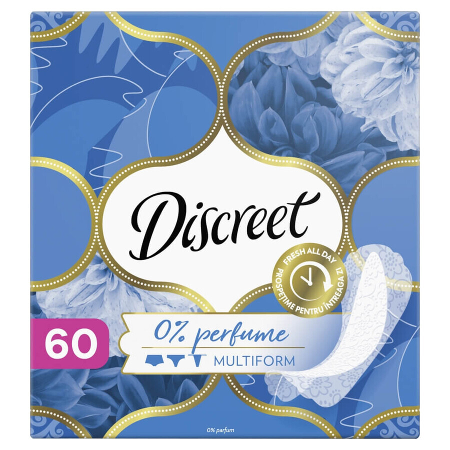 Serviettes hygiéniques discrètes, Air, sans parfum, 60 pièces