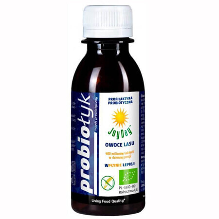 Joy Day Probiotics, boisson, fruits de la forêt, 125 ml