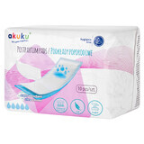 AKUKU, serviettes postnatales, ultra absorbantes, 10 pièces