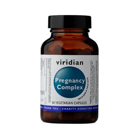 Viridian, Pregnancy Complex, Femme enceinte, 60 gélules