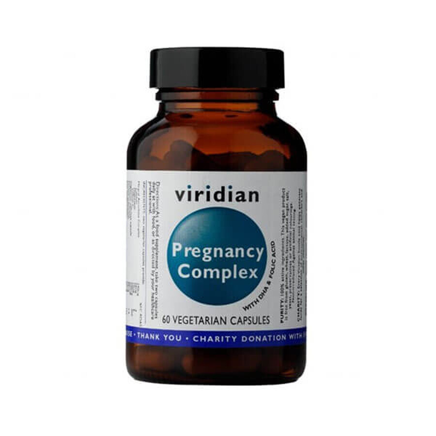 Viridian, Pregnancy Complex, Femme enceinte, 60 gélules