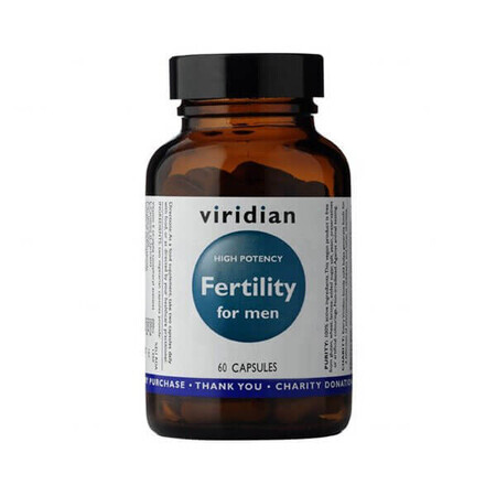 Viridian Fertility For Men, 60 gélules