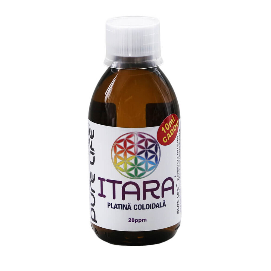 ITARA platine colloïdal 20ppm, 240ml, Pure Life