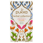 Pukka Herbal Collection Organic, composición de 5 tisanas, 20 bolsitas