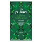 Pukka Supreme Matcha Green Organic, thé vert au Matcha, 1,5 g x 20 sachets