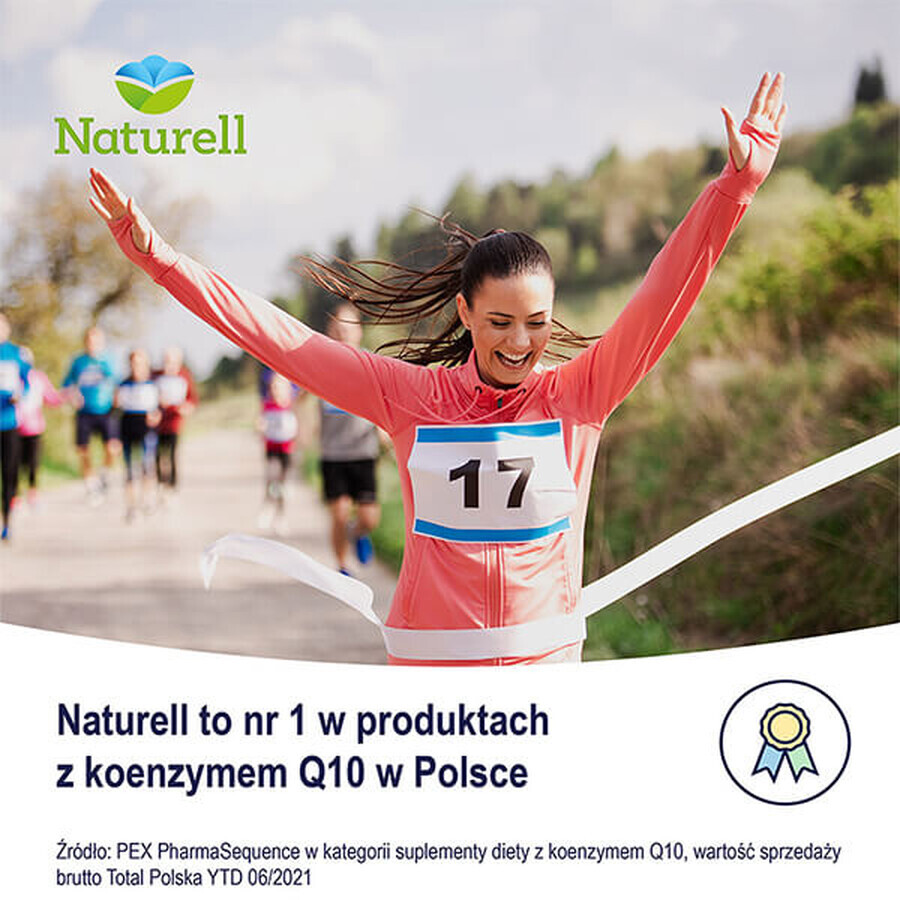 Naturell Coenzima Q10 + E, 120 capsule