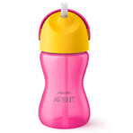 Avent, gobelet avec paille, rose, SCF798/02, à partir de 12 mois, 300 ml