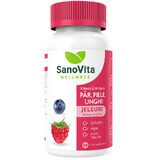 Gelées de vitamines pour la peau et les ongles, 60 pièces, Sanovita Wellness