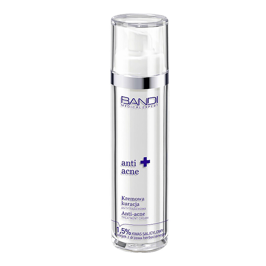 Bandi Medical Anti Acne, tratament cremă anti-acnee, 50 ml