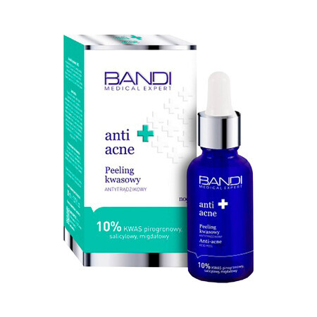 Bandi Anti Acne, peeling acide anti-acné, 30 ml