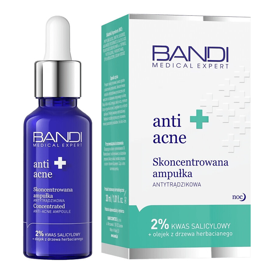 Bandi Medical Anti Acne, concentrated anti-acne ampoule, 30 ml