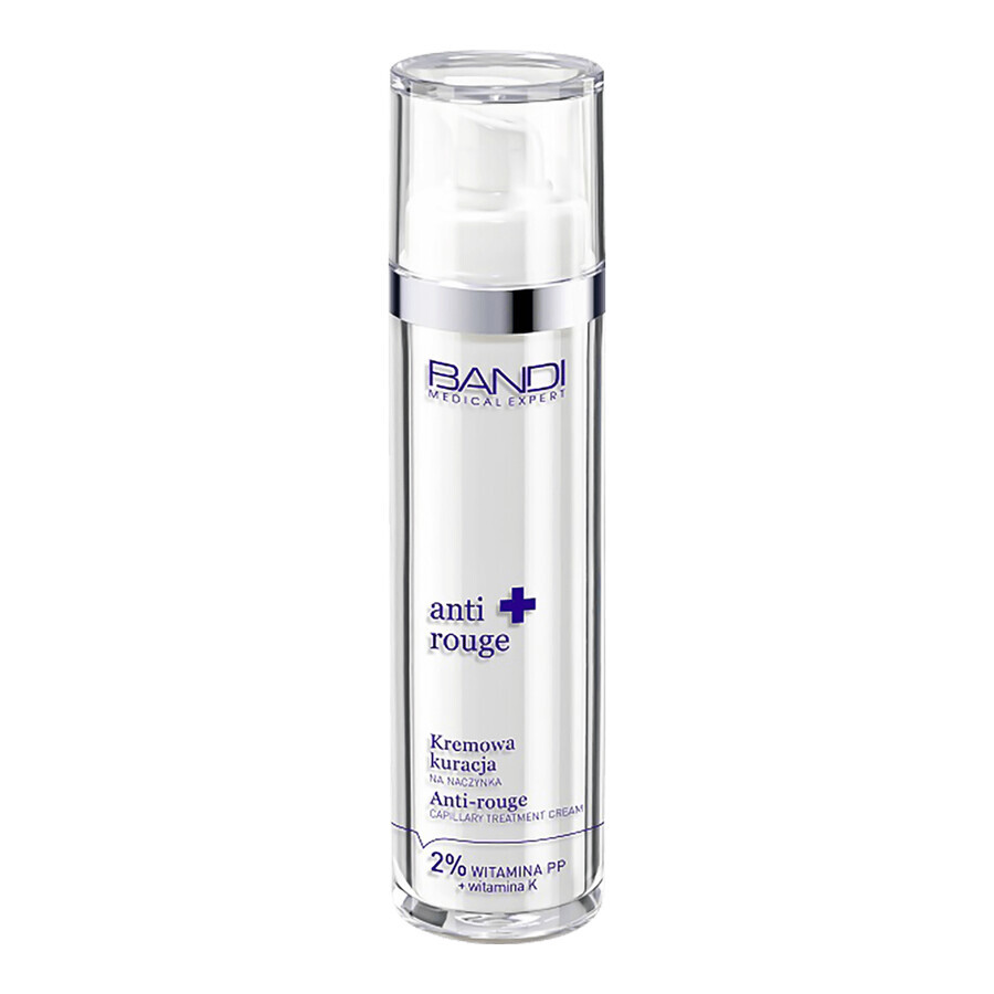 Bandi Medical Anti Rouge, trattamento in crema per i capillari, 50 ml