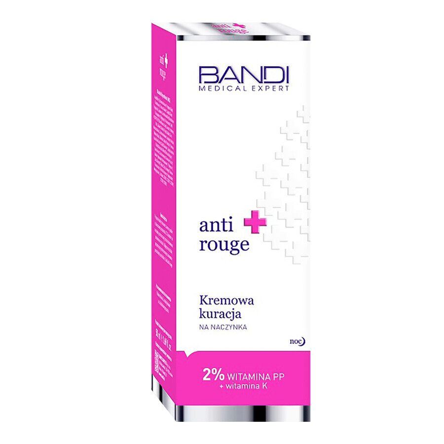 Bandi Medical Anti Rouge, trattamento in crema per i capillari, 50 ml