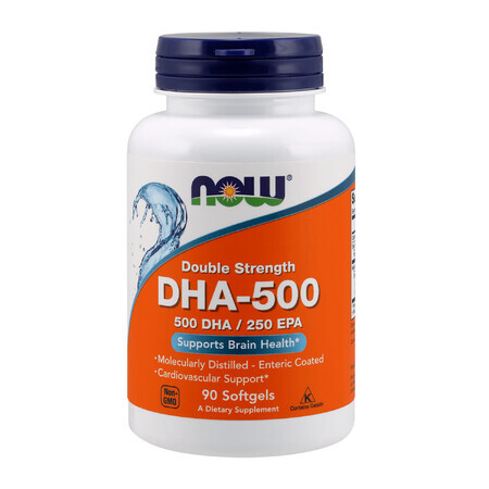 Now Foods DHA-500, 90 capsules molles