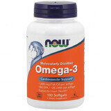 Now Foods, Oméga-3 1000 mg, 200 gélules