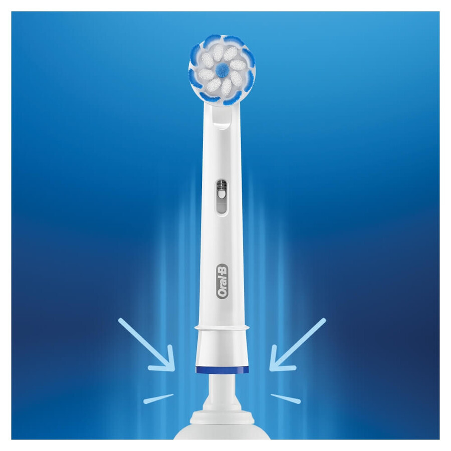 Oral-B, embouts de remplacement pour la brosse à dents électrique Sensi UltraThin, EB 60-4, 4 pièces