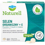 Naturell Selenio Orgánico + E, 60 comprimidos masticables