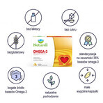 Naturell Omega 3, 120 Kapseln