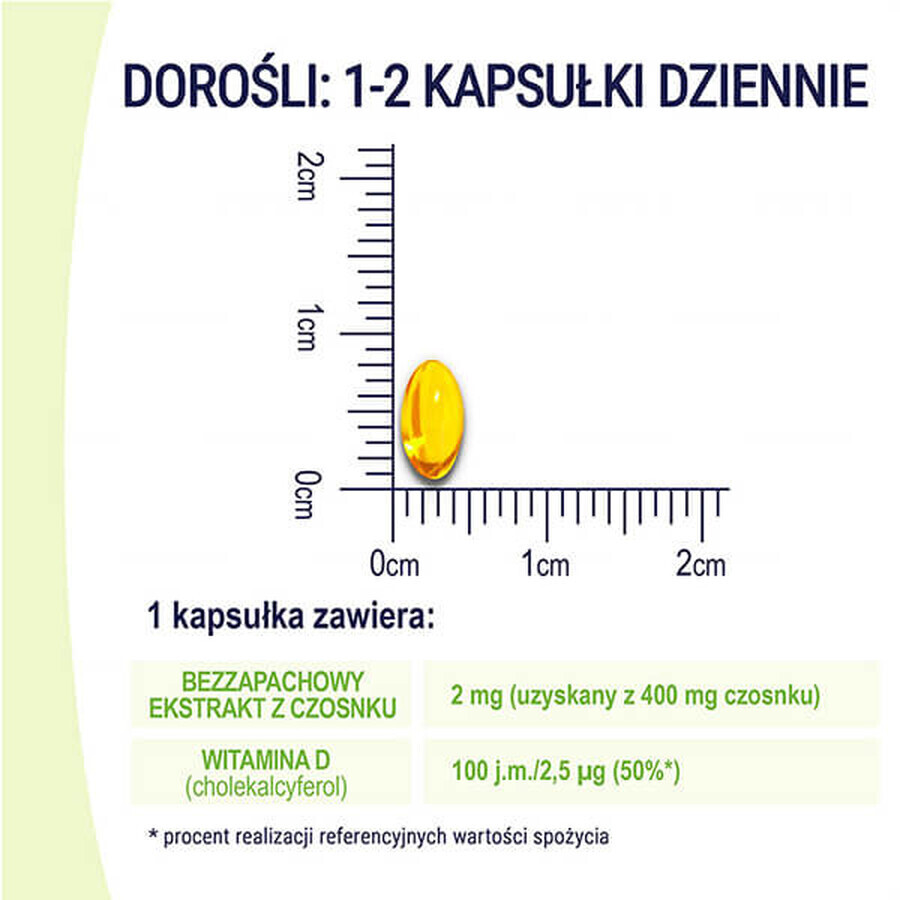 Naturell Aglio Forte non profumato, 90 capsule