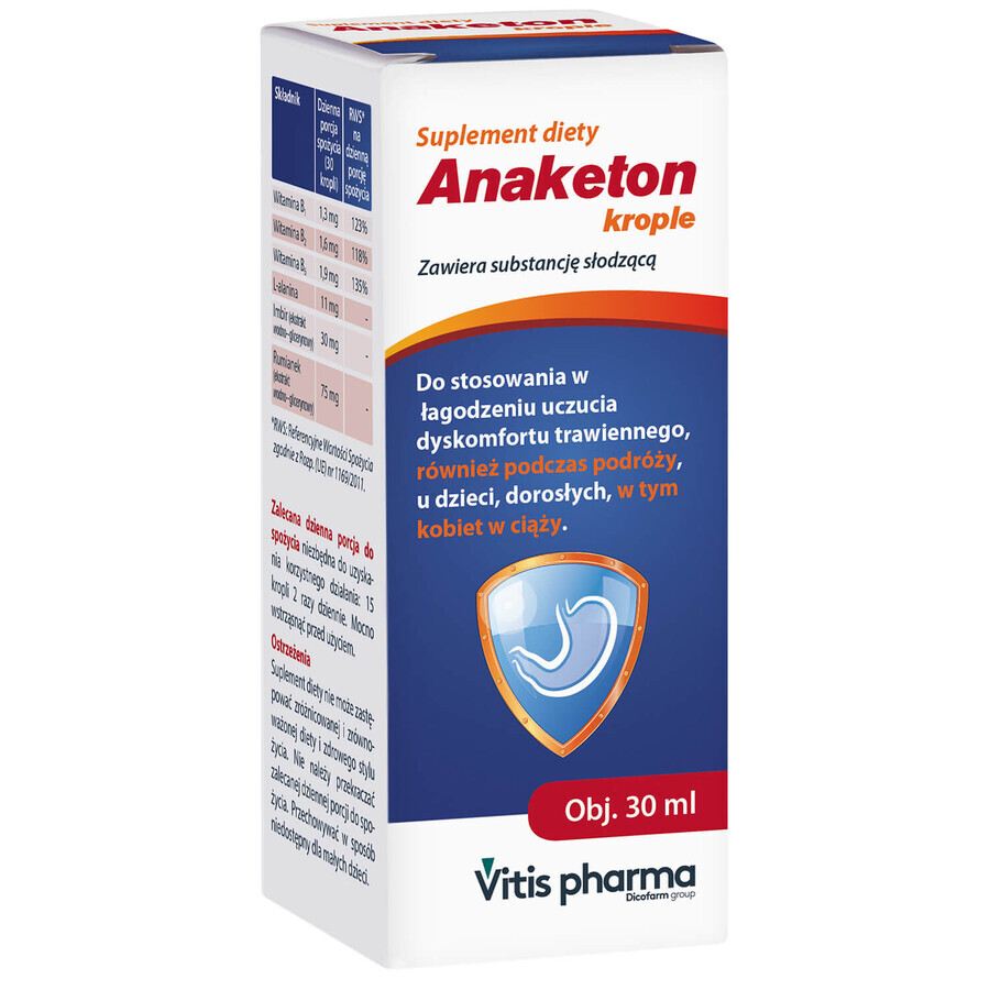 Anaketone, gouttes, 30 ml