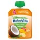 BoboVita Mousse en tube, banane avec mangue et noix de coco, apr&#232;s 6 mois, 80 g