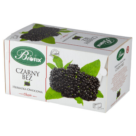 Bi Fix Classic, Elderberry, fruit tea, 2.5 gx 20 sachets