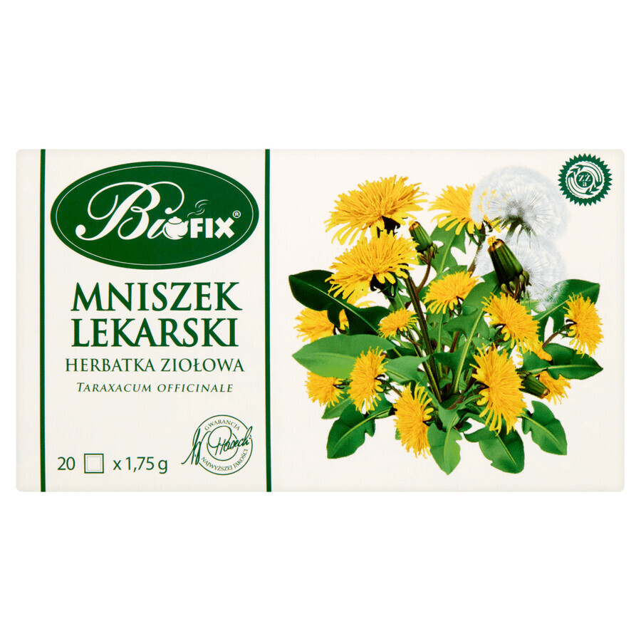 Bi Fix Pissenlit, tisane, 1.75 g x 20 sachets