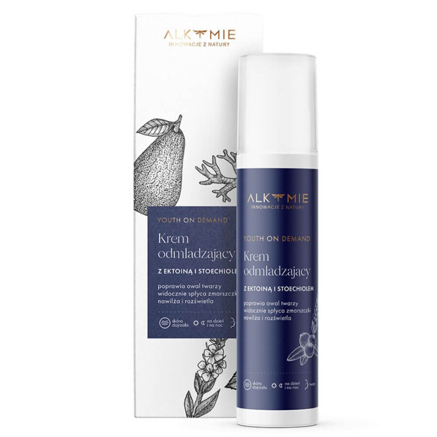 Alkmie Anti Age, Youth on demand, rejuvenation and lifting face cream, 50 ml