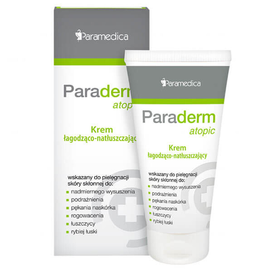 Paraderm Atopic, crème apaisante et lubrifiante, 85 g