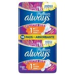 Always Platinum, compresas con alas, Ultra Normal Plus, 16 uds.