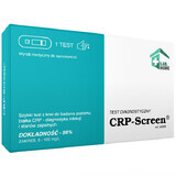 LabHome CRP-Screen, test sanguin pour le niveau de protéine CRP, diagnostic d'infection et d'inflammation, 1 pièce