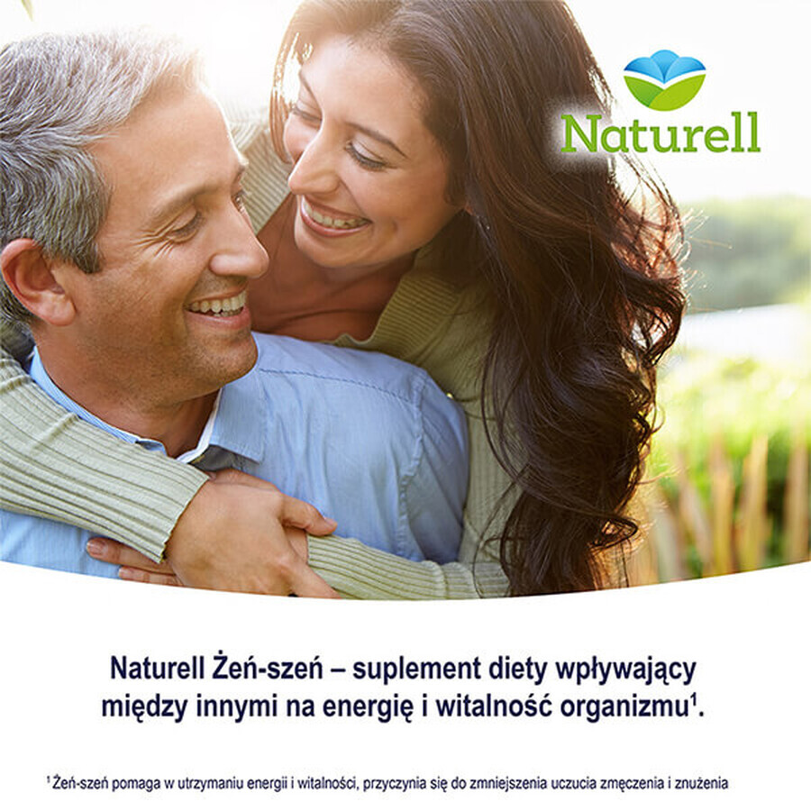 Naturell Ginseng, 60 comprimidos