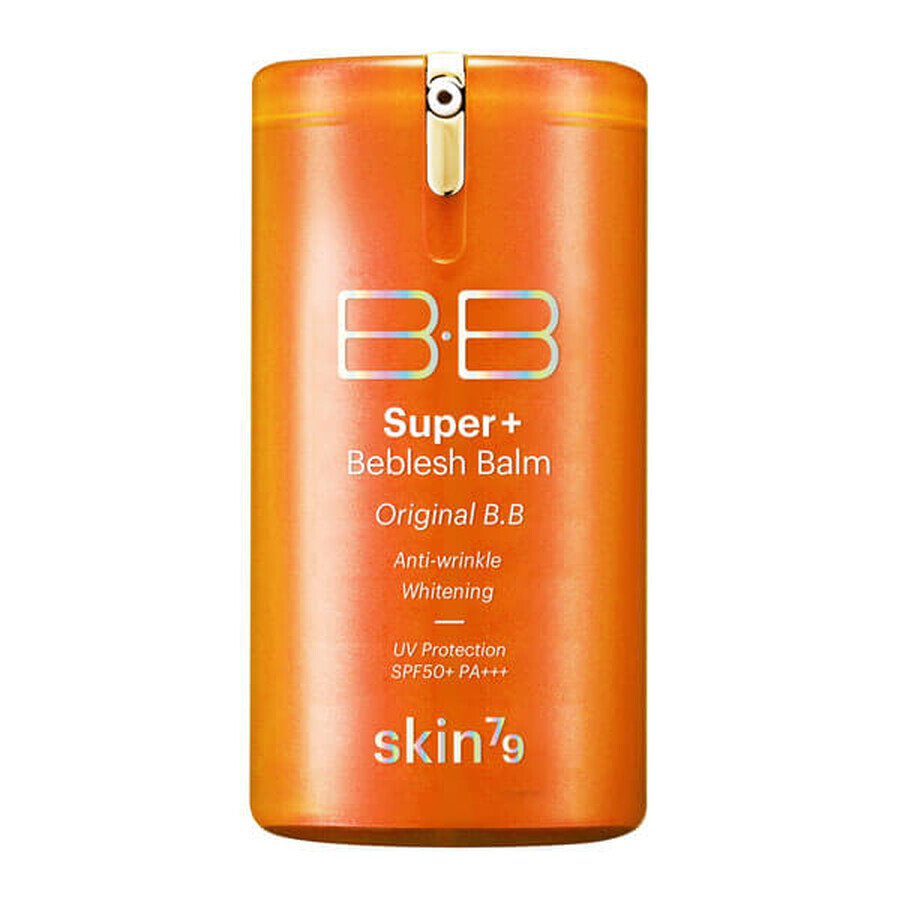 Skin79 BB Super+ Beblesh Balm, crème tonifiante pour le visage, orange, SPF 50+, 40 ml